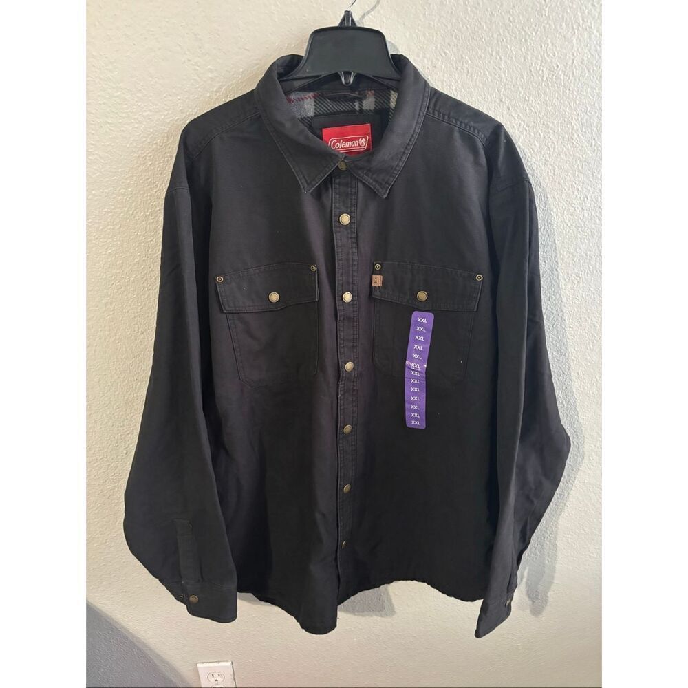 ❤️Coleman Men’s Fleece Lined Shirt 2XL